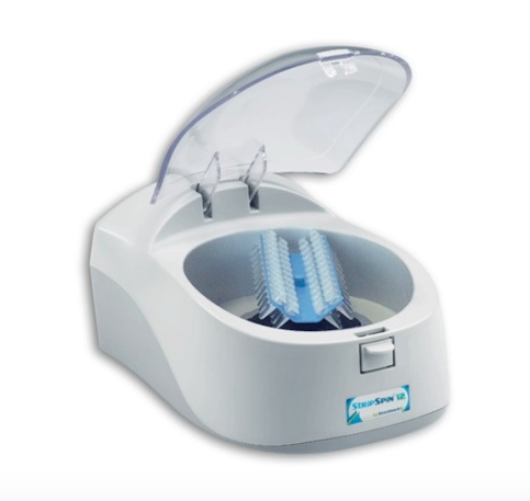Benchmark StripSpin 12 Mini Centrifuge holds 12 Position PCR Strips